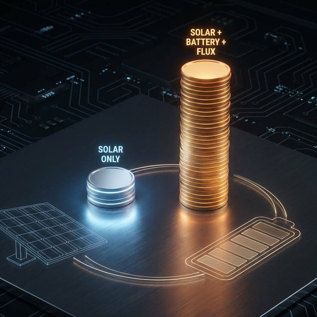 Financial Growth with Solar Battery